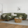 Sven 88 Tufted Velvet Sofa - Plush Pacific Green